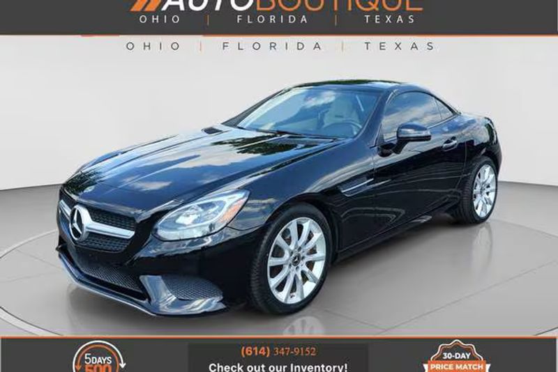 2018 Mercedes Benz Slc Class — a typically priced live listing