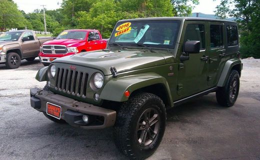 2016 Jeep Wrangler Sahara