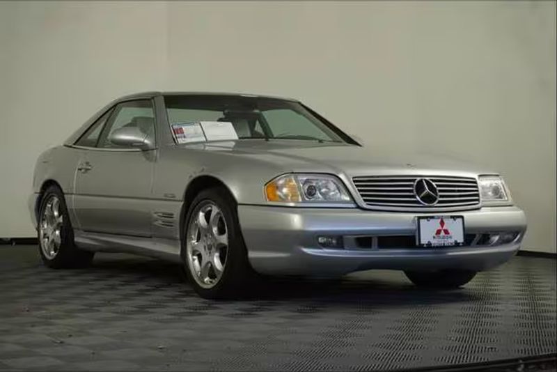 2002 Mercedes-Benz SL-Class — a typically priced live listing