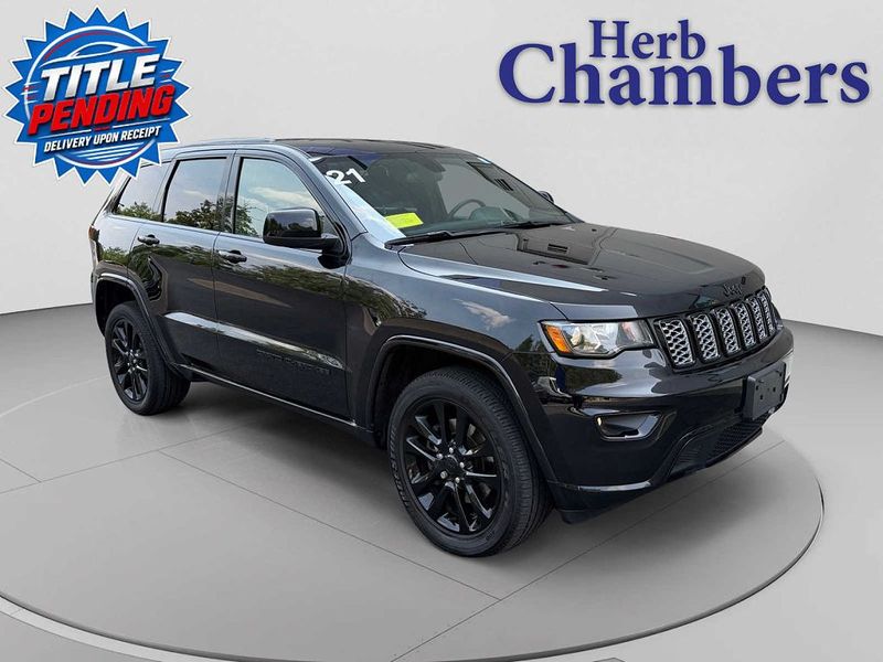 2021 Jeep Grand Cherokee — a typically priced live listing