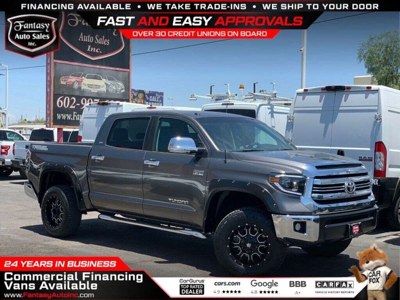 2016 Toyota Tundra — a typically priced live listing
