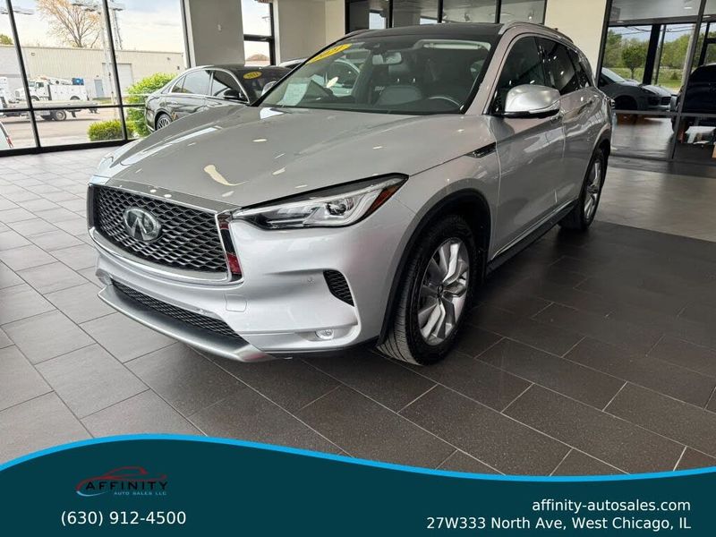 2021 Infiniti QX50 — a typically priced live listing