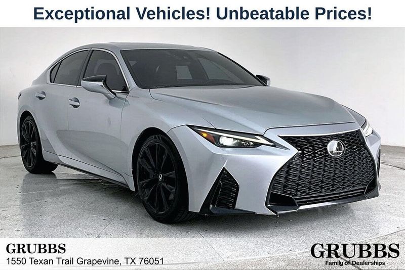 2022 Lexus IS — a typically priced live listing