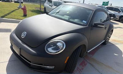 2012 Volkswagen Beetle Black Turbo