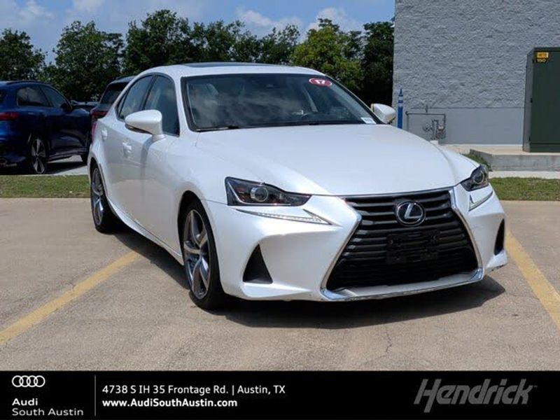 2017 Lexus IS — a typically priced live listing