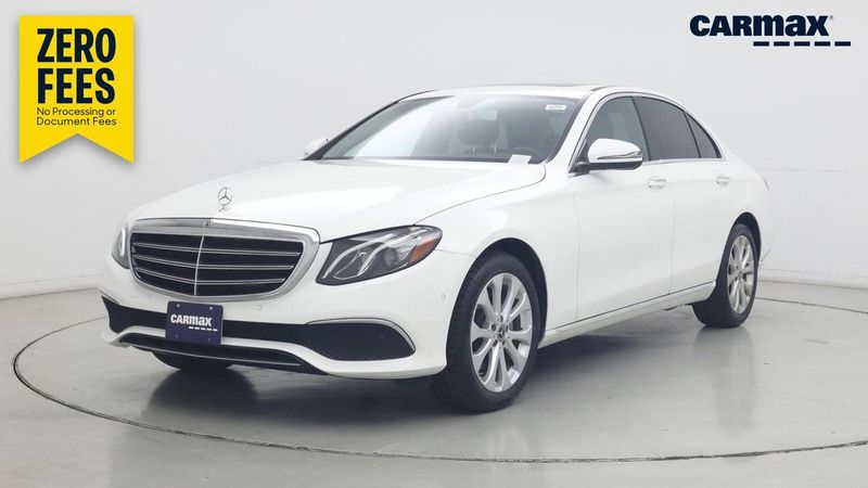 2018 Mercedes-Benz E-Class — a typically priced live listing