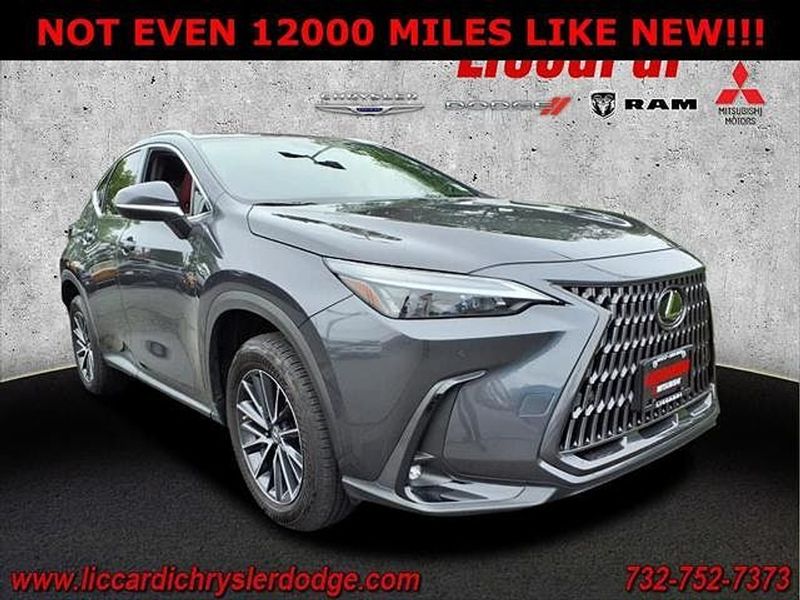 2022 Lexus NX — a typically priced live listing
