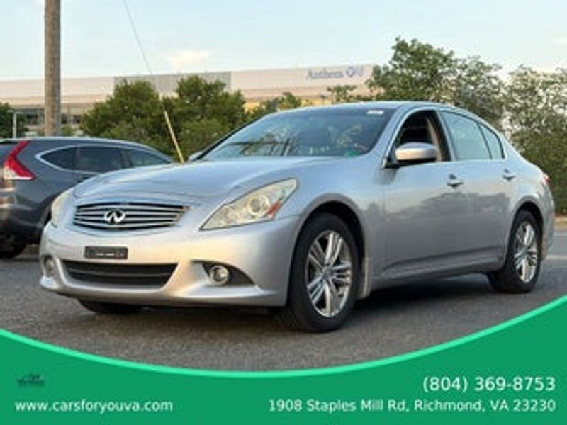 2013 Infiniti G Sedan — a typically priced live listing
