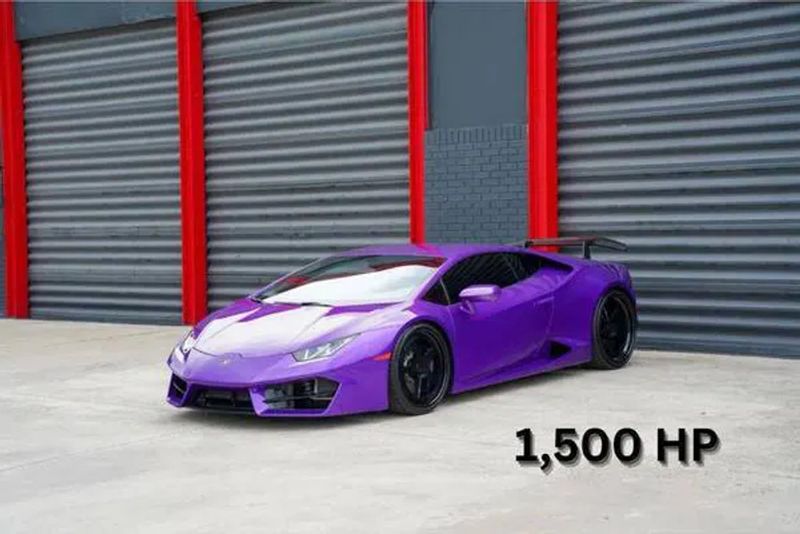 2018 Lamborghini Huracan — a typically priced live listing