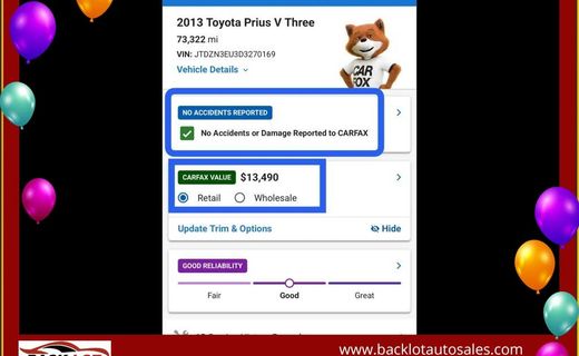 2013 Toyota Prius V Three