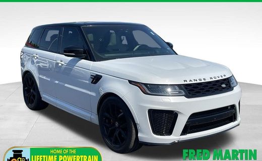 2019 Land Rover Range Sport SVR