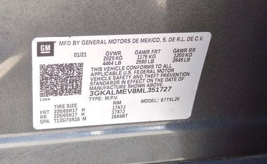2021 GMC Terrain SLE