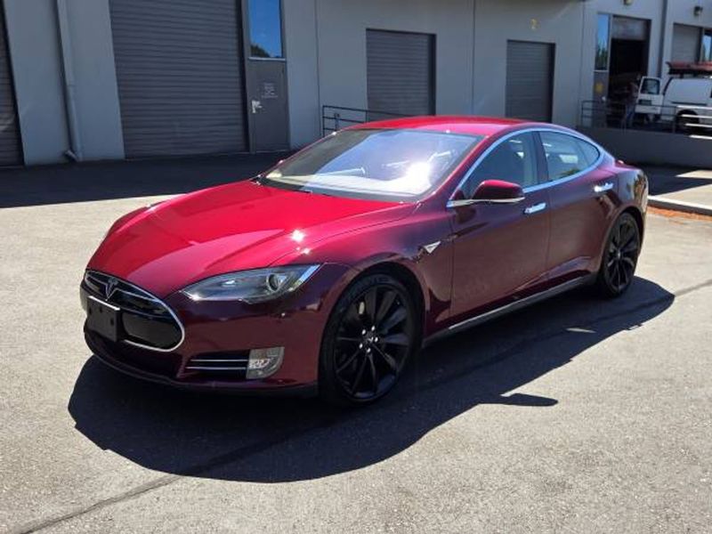 2012 Tesla Model S — a typically priced live listing