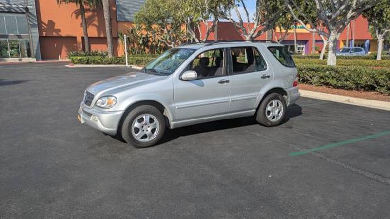 2002 Mercedes-Benz M-Class — a typically priced live listing