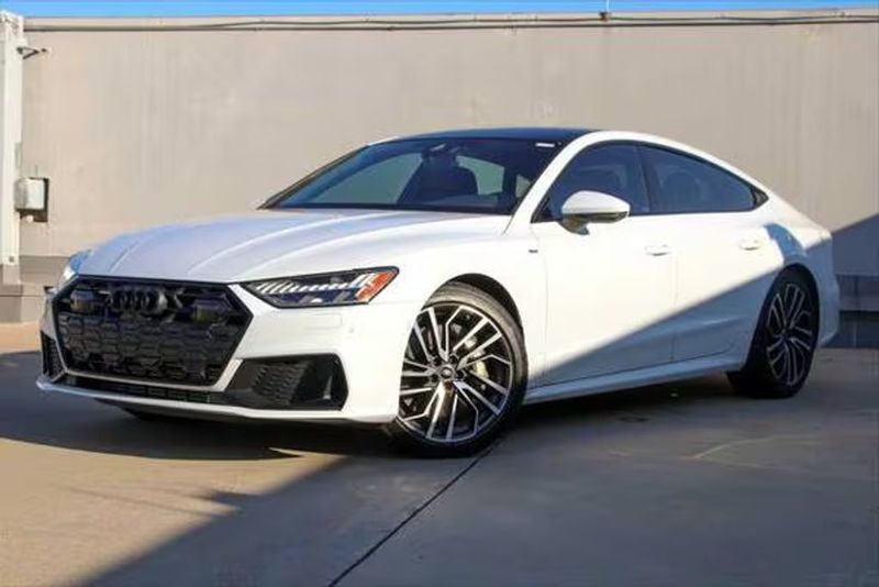 2024 Audi A7 — a typically priced live listing