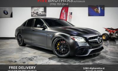 2019 Mercedes-Benz E-Class AMG E63 S