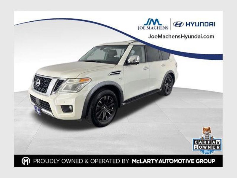 2017 Nissan Armada — a typically priced live listing