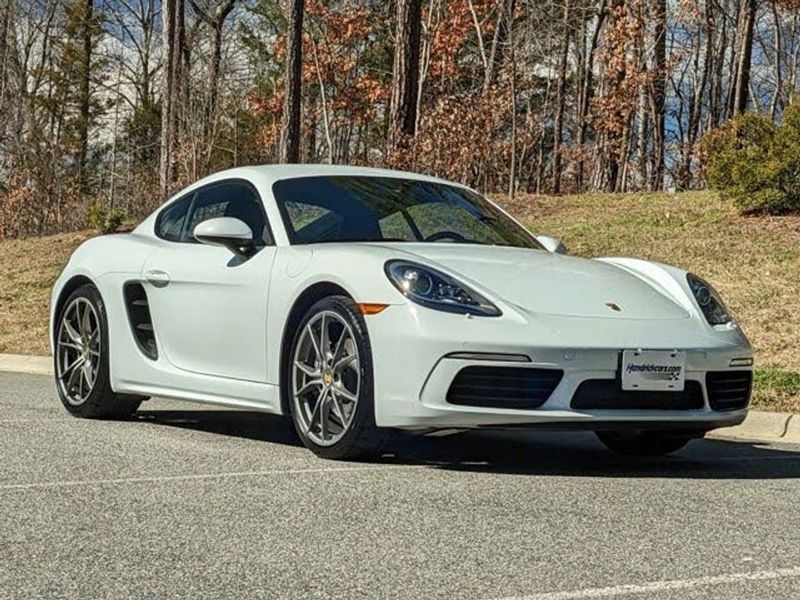 2018 Porsche 718 Cayman — a typically priced live listing