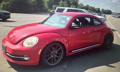 2012 Volkswagen Beetle Black Turbo