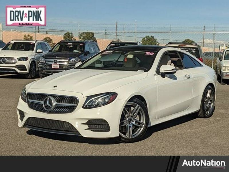 2020 Mercedes Benz E Class — a typically priced live listing