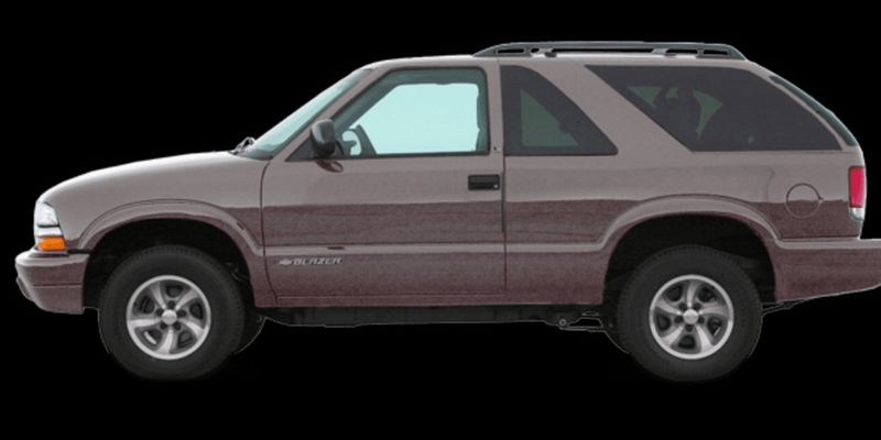 2000 Chevrolet Blazer — a typically priced live listing