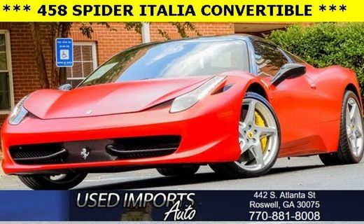 2013 Ferrari 458 Spider