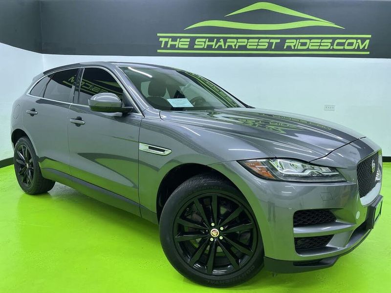 2018 Jaguar F Pace — a typically priced live listing