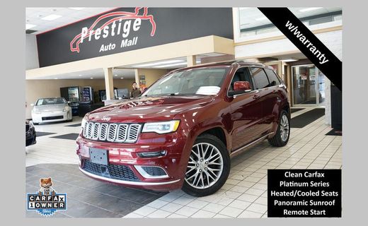 2018 Jeep Grand Cherokee Summit