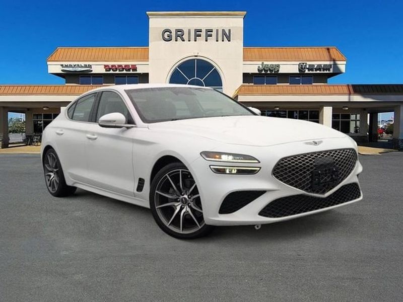 2023 Genesis G70 — a typically priced live listing