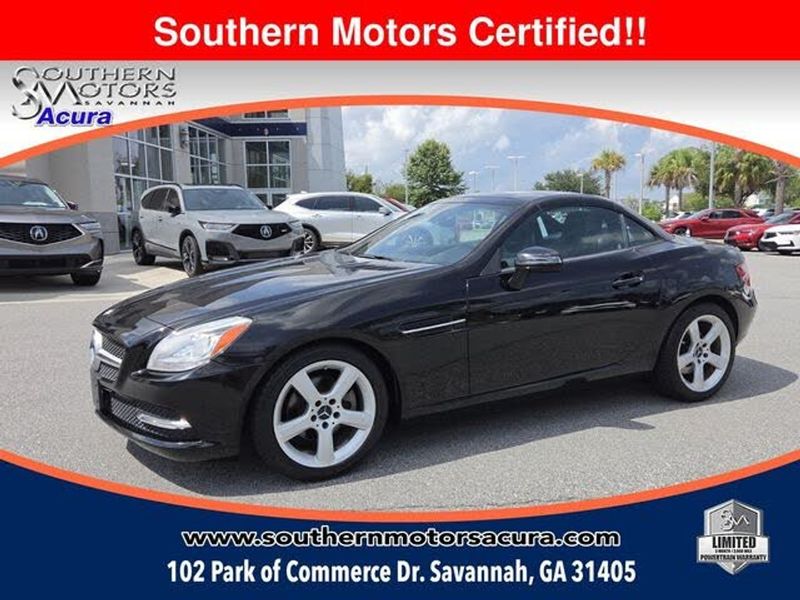 2015 Mercedes-Benz SLK-Class — a typically priced live listing
