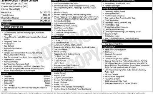 2026 Hyundai Tucson Limited