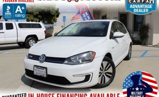 2016 Volkswagen E-Golf SEL Premium