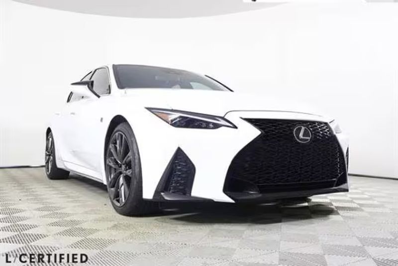 2025 Lexus IS — a typically priced live listing