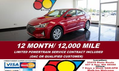 2020 Hyundai Elantra SE