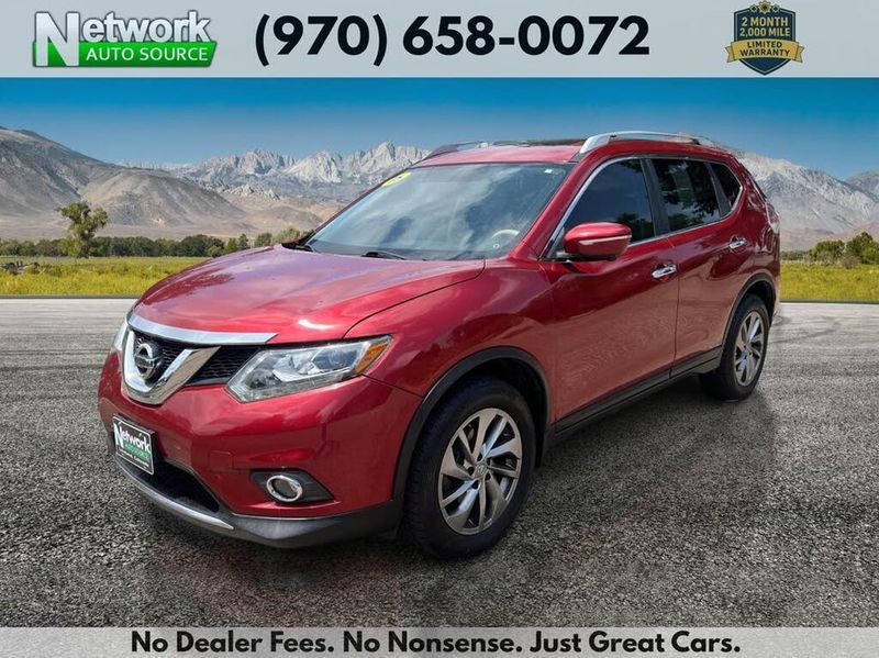 2015 Nissan Rogue — a typically priced live listing