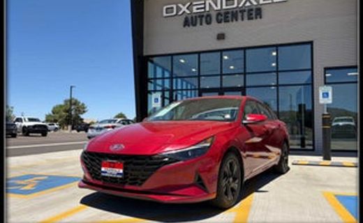 2021 Hyundai Elantra Blue