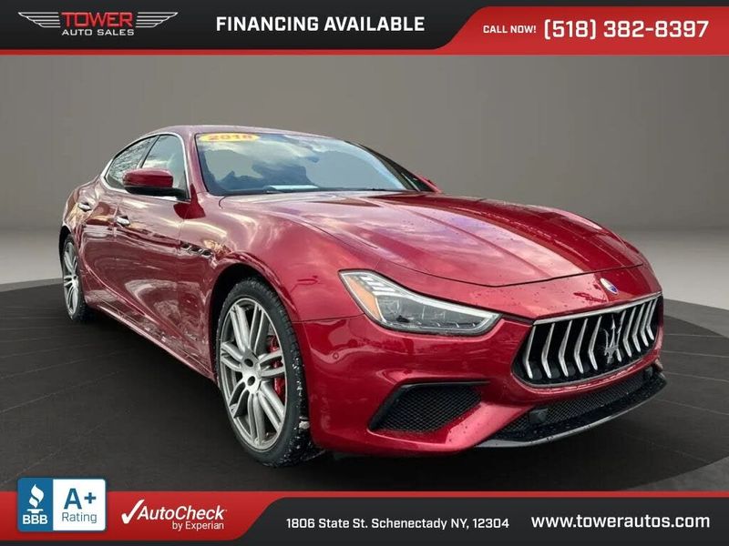 2018 Maserati Ghibli — a typically priced live listing