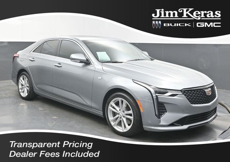 2023 Cadillac CT4 — a typically priced live listing