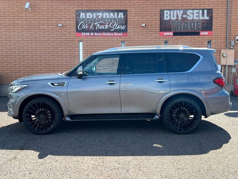 2018 Infiniti QX80 — a typically priced live listing