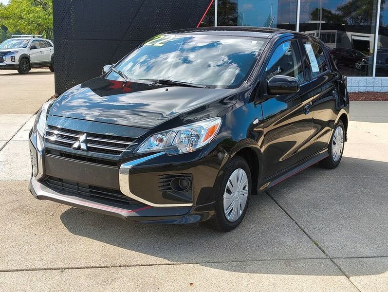 2022 Mitsubishi Mirage — a typically priced live listing