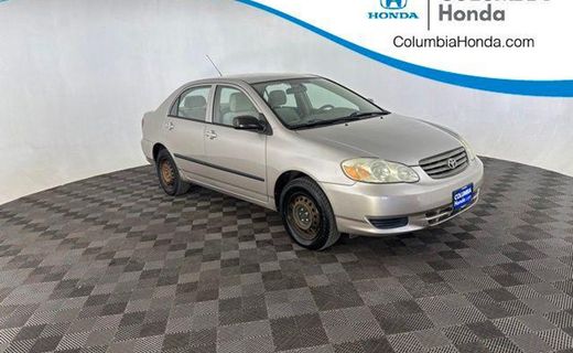 2003 Toyota Corolla CE 4D Sedan