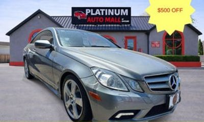 2010 Mercedes-Benz E-Class E550 4 Matic