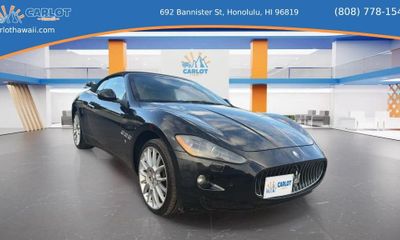 2012 Maserati Granturismo Automatic AND Convertible