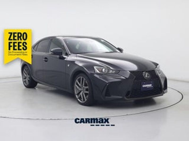 2017 Lexus IS — a typically priced live listing