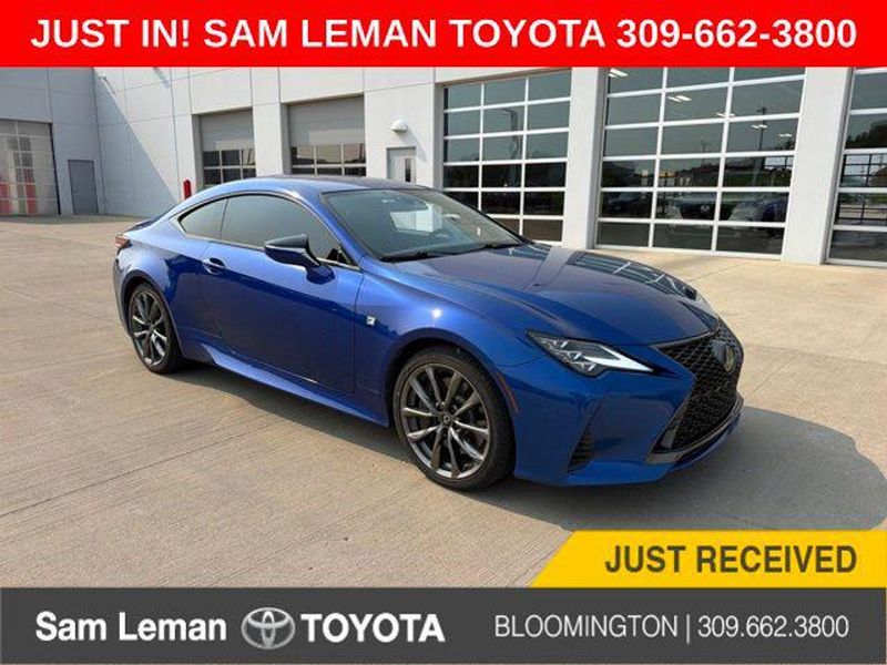 2020 Lexus RC — a typically priced live listing