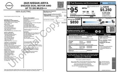 2025 Nissan Ariya MPV Engage Evolve Empower