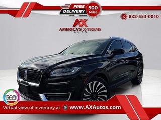 2019 Lincoln Nautilus BLK Label