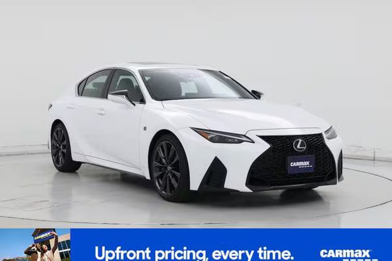 2025 Lexus IS — a typically priced live listing