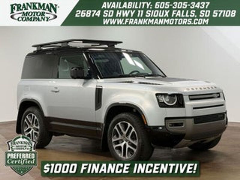 2022 Land Rover Defender — a typically priced live listing