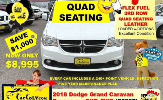 2018 Dodge Grand Caravan SXT